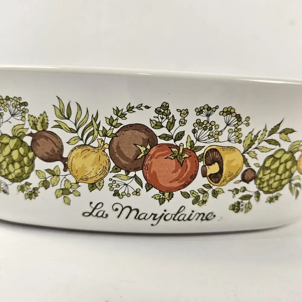 Vintage Corning Ware La Marjolaine A-2-B Casserole Dish 2 Qt Spice Of Life USA